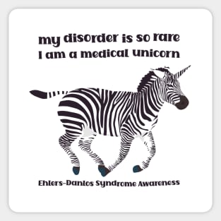 Ehlers Danlos Syndrome Unicorn Sticker